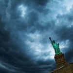 Statue of Liberty Hurricane Sandy